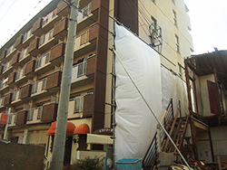 解体工事写真